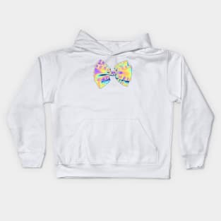 Silly Holographic Bow Kids Hoodie